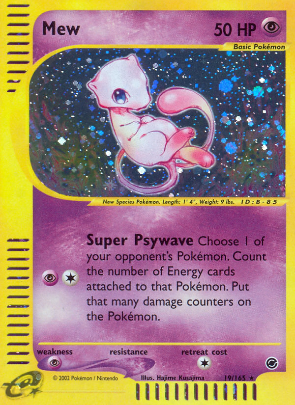 Mew (19/165) [Expedition: Base Set] | Game Haven TX