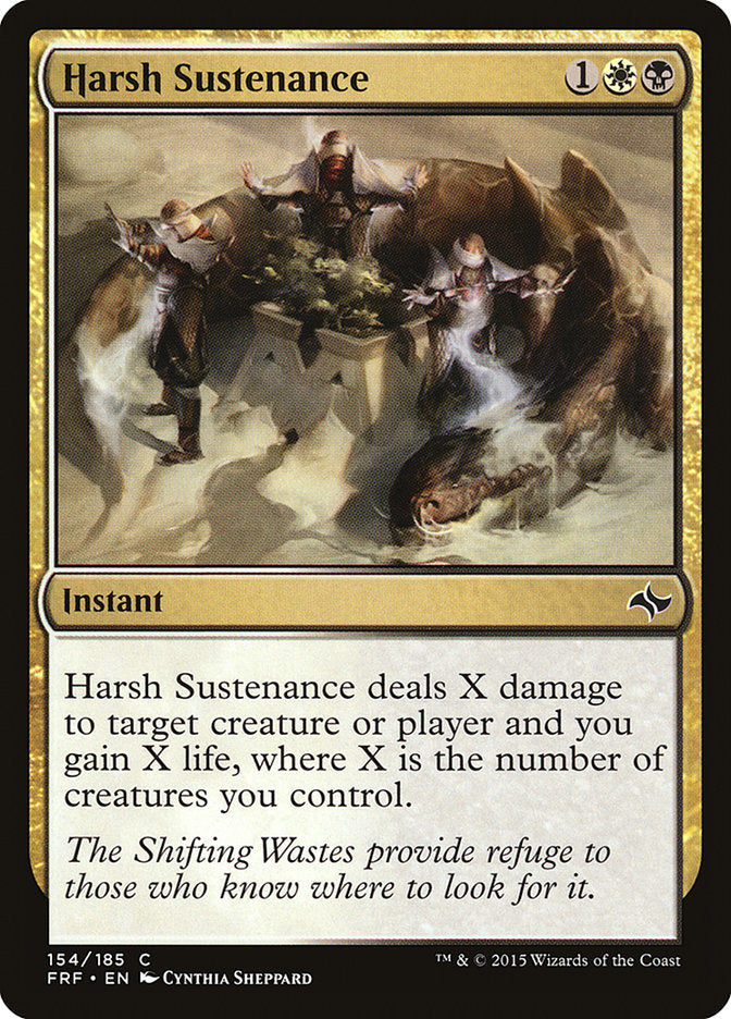 Harsh Sustenance [Fate Reforged] | Game Haven TX