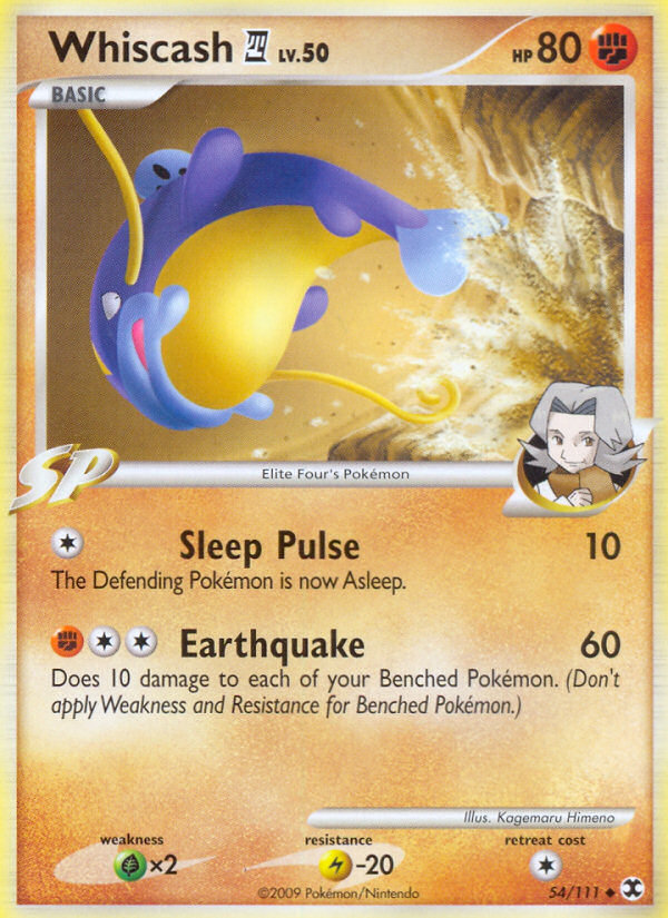 Whiscash (54/111) [Platinum: Rising Rivals] | Game Haven TX