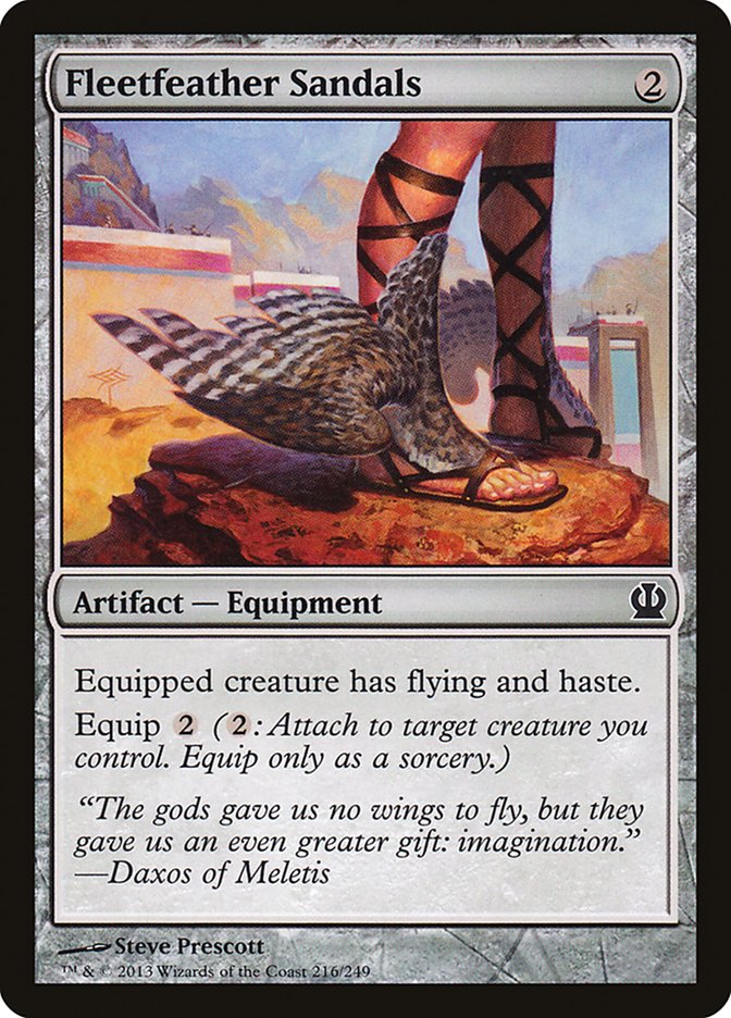 Fleetfeather Sandals [Theros] | Game Haven TX