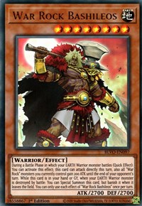 War Rock Bashileos [BLVO-EN097] Ultra Rare | Game Haven TX