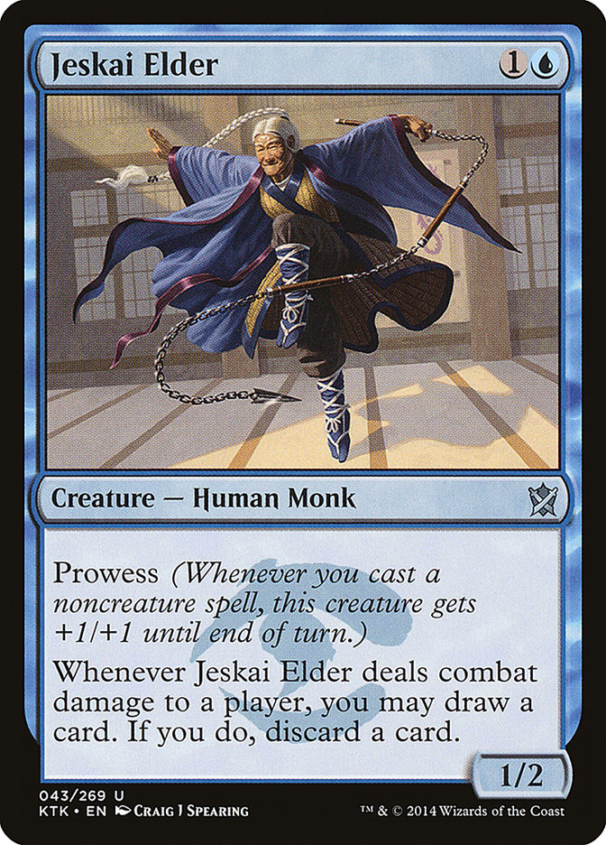 Jeskai Elder [Khans of Tarkir] | Game Haven TX