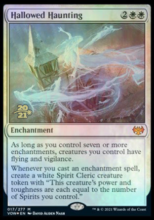 Hallowed Haunting [Innistrad: Crimson Vow Prerelease Promos] | Game Haven TX