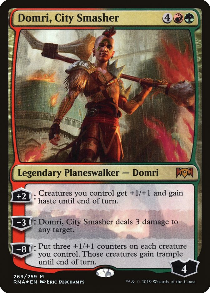 Domri, City Smasher [Ravnica Allegiance] | Game Haven TX