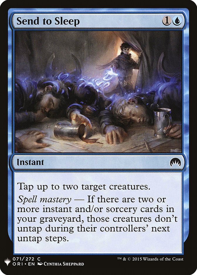 Send to Sleep [Mystery Booster] | Game Haven TX