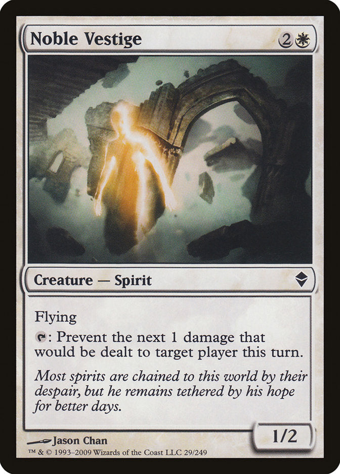 Noble Vestige [Zendikar] | Game Haven TX