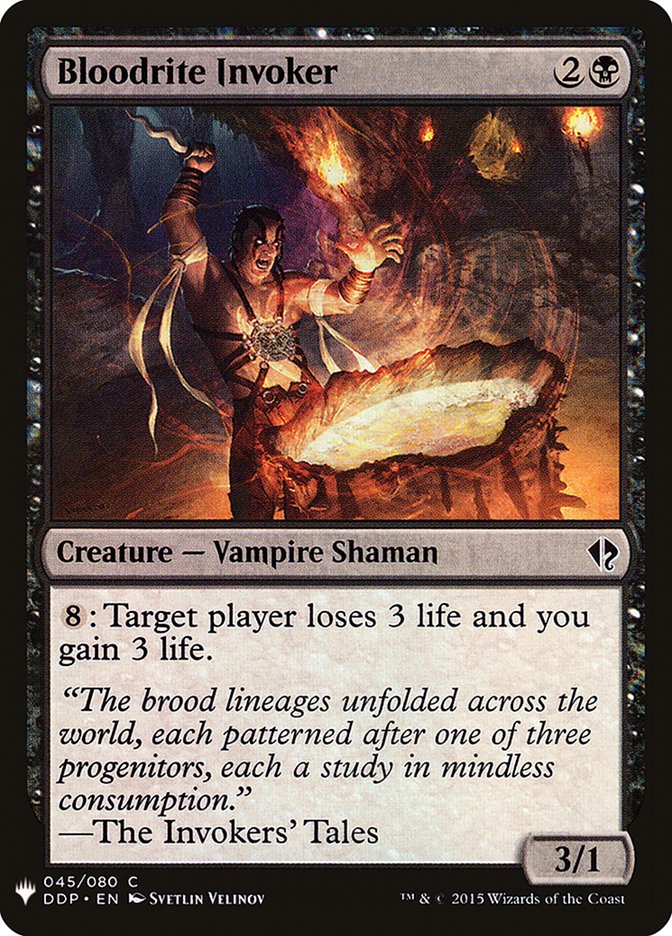 Bloodrite Invoker [Mystery Booster] | Game Haven TX