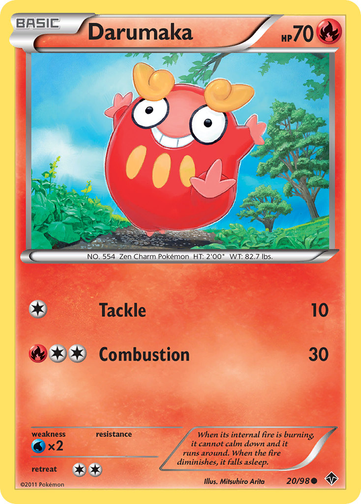 Darumaka (20/98) [Black & White: Emerging Powers] | Game Haven TX