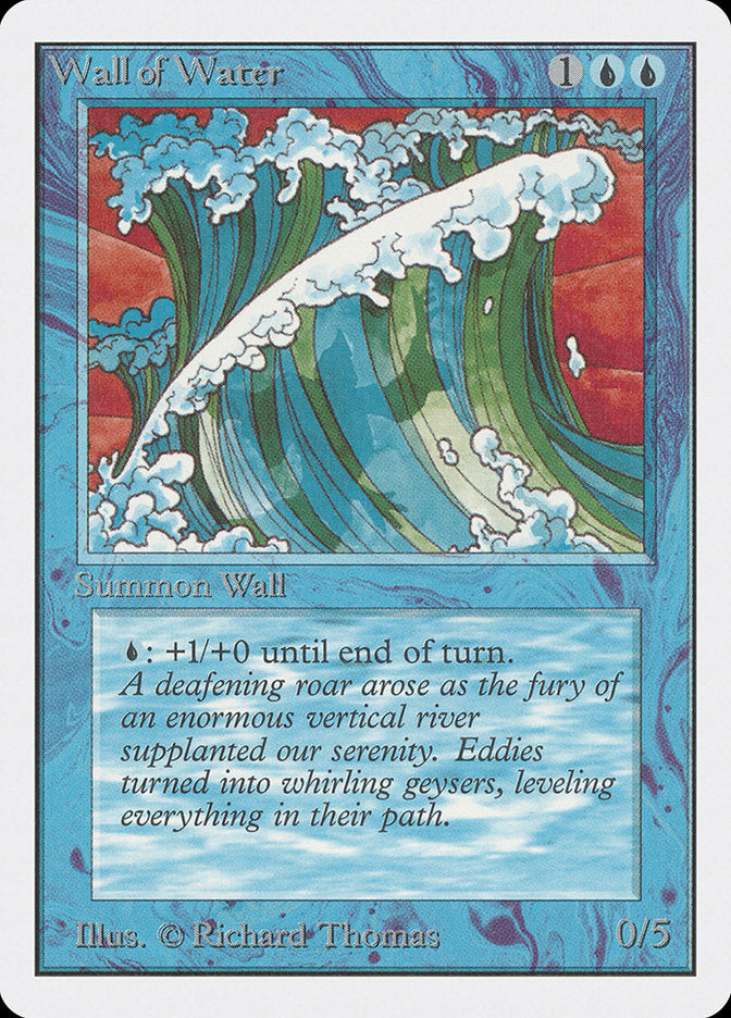 Wall of Water [Unlimited Edition] | Game Haven TX