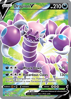 Drapion V (175/185) [Sword & Shield: Vivid Voltage] | Game Haven TX