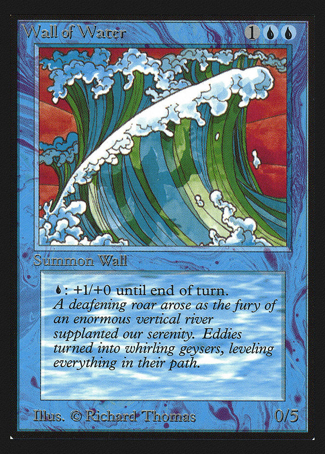 Wall of Water (CE) [Collectors’ Edition] | Game Haven TX