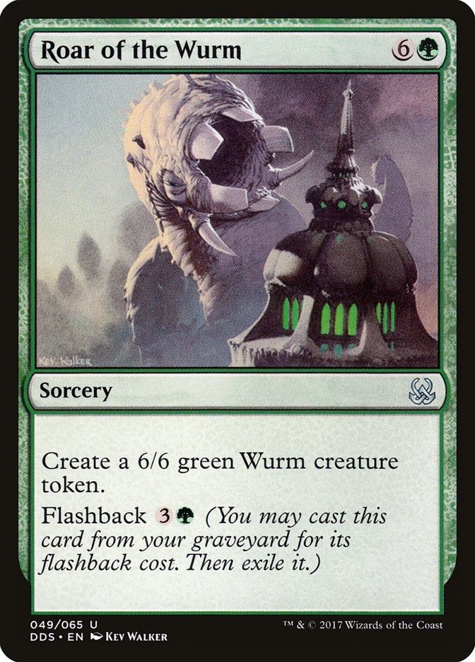 Roar of the Wurm [Duel Decks: Mind vs. Might] | Game Haven TX