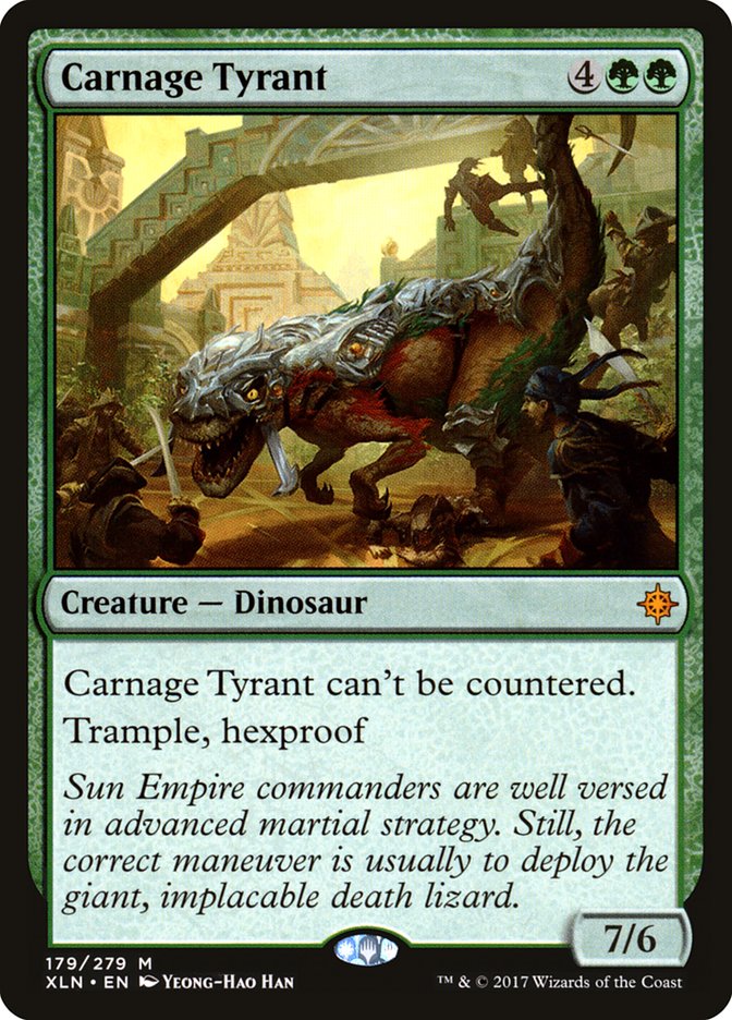 Carnage Tyrant [Ixalan] | Game Haven TX