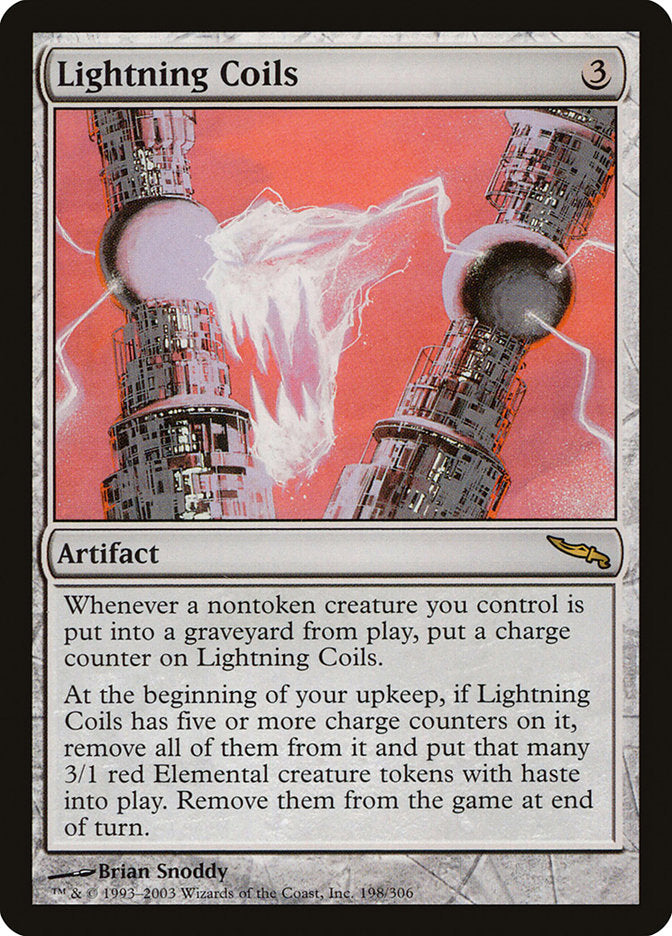 Lightning Coils [Mirrodin] | Game Haven TX