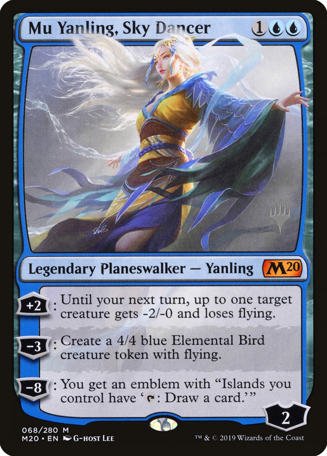 Mu Yanling, Sky Dancer [Core Set 2020 Promos] | Game Haven TX