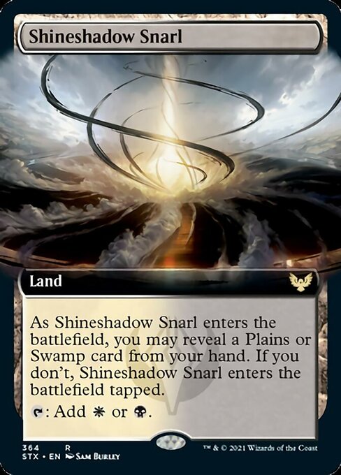 Shineshadow Snarl (Extended) [Strixhaven: School of Mages] | Game Haven TX