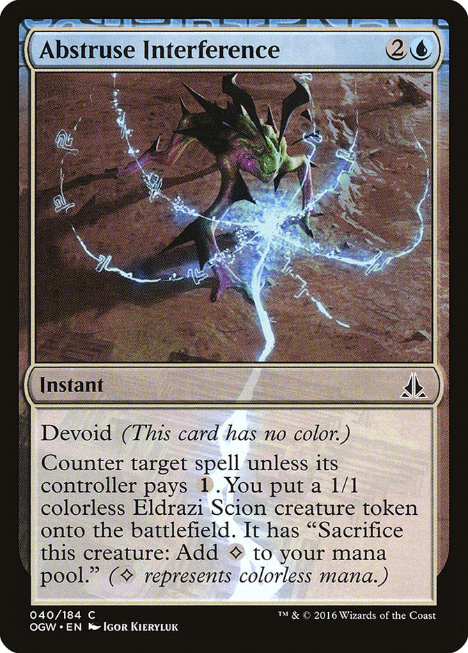 Abstruse Interference [Oath of the Gatewatch] | Game Haven TX