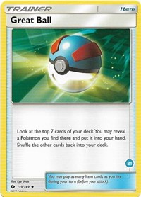 Great Ball (119/149) (Deck Exclusive #21) [Sun & Moon: Trainer Kit - Alolan Ninetales] | Game Haven TX