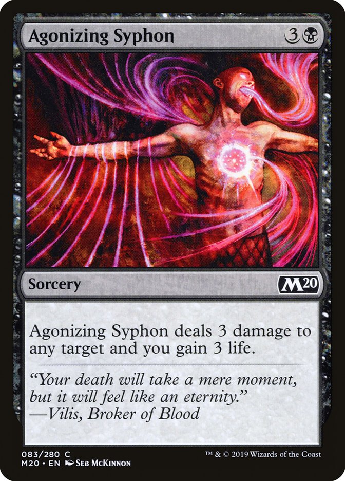 Agonizing Syphon [Core Set 2020] | Game Haven TX