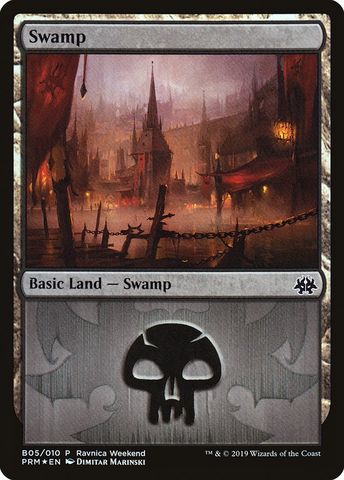 Swamp - Rakdos (B05) [RNA Ravnica Weekend] | Game Haven TX