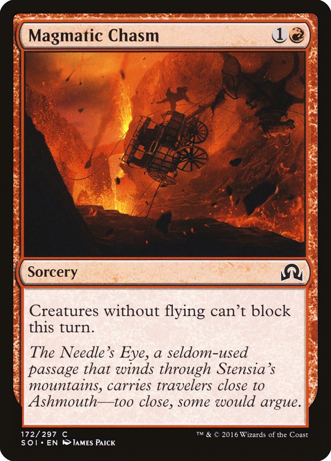 Magmatic Chasm [Shadows over Innistrad] | Game Haven TX