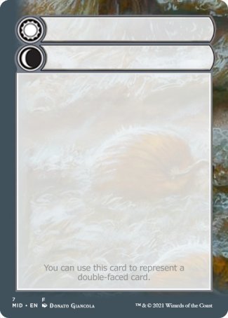 Helper Card (7/9) [Innistrad: Midnight Hunt Tokens] | Game Haven TX