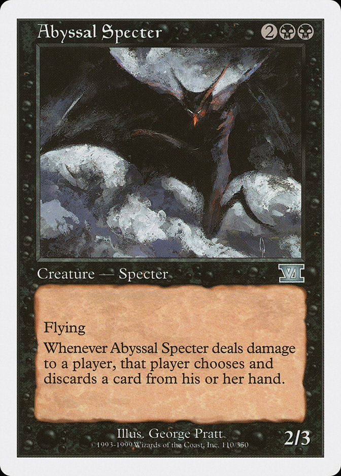 Abyssal Specter [Classic Sixth Edition] | Game Haven TX