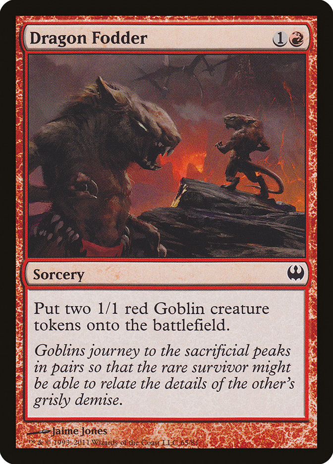Dragon Fodder [Duel Decks: Knights vs. Dragons] | Game Haven TX
