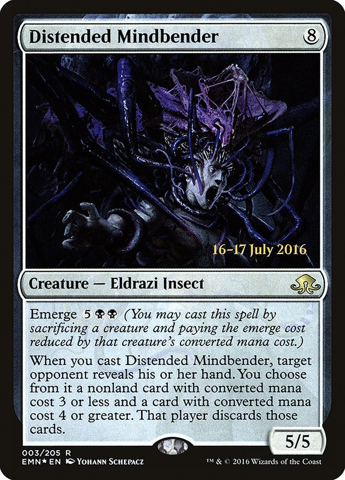 Distended Mindbender [Eldritch Moon Promos] | Game Haven TX