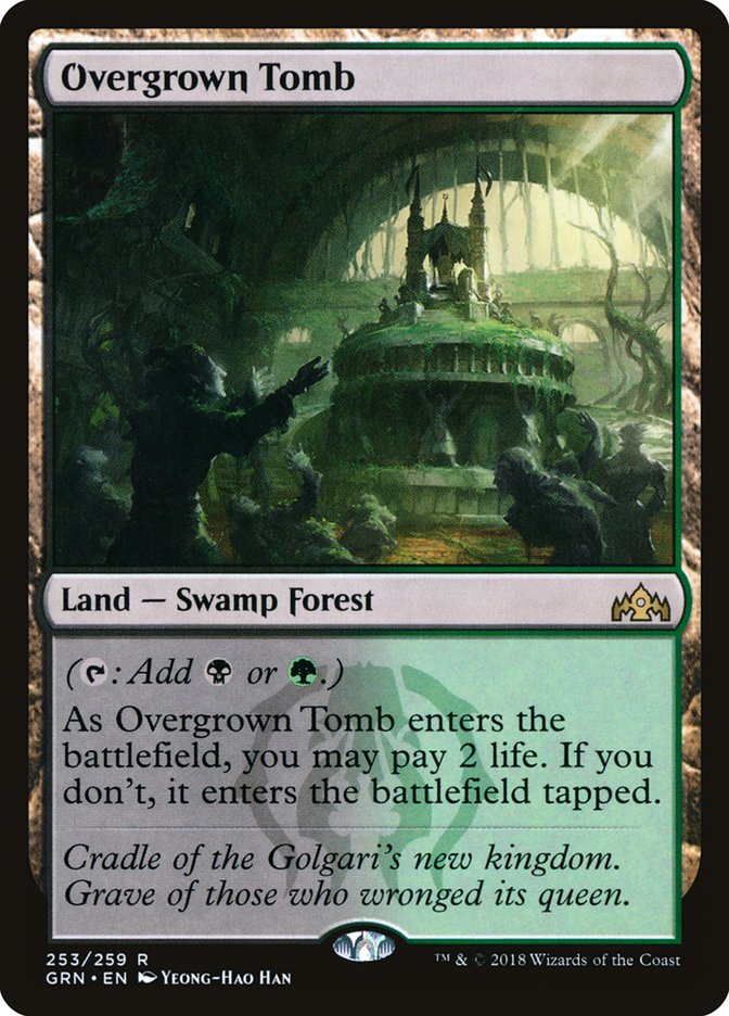 Overgrown Tomb [Guilds of Ravnica] | Game Haven TX