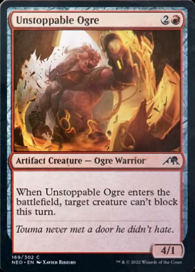 Unstoppable Ogre [Kamigawa: Neon Dynasty] | Game Haven TX