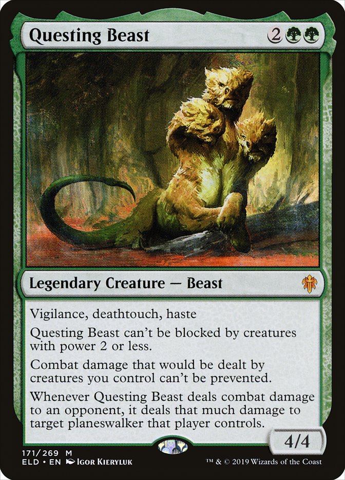 Questing Beast [Throne of Eldraine] | Game Haven TX