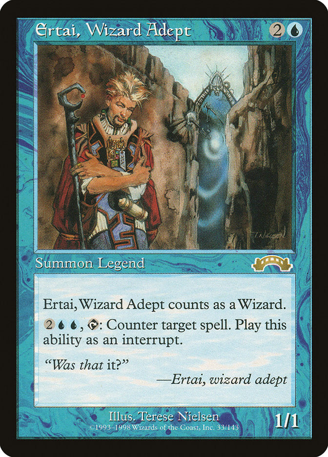Ertai, Wizard Adept [Exodus] | Game Haven TX