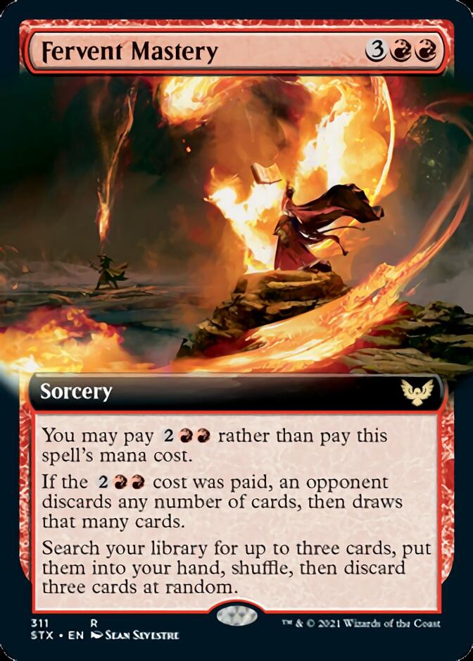 Fervent Mastery (Extended) [Strixhaven: School of Mages] | Game Haven TX