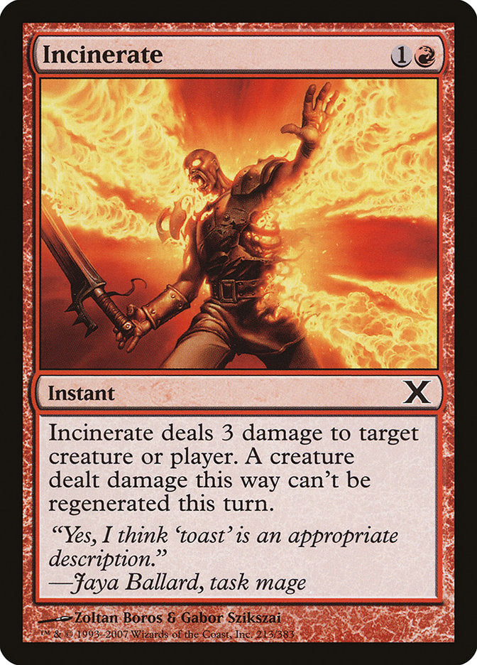 Incinerate [Tenth Edition] | Game Haven TX
