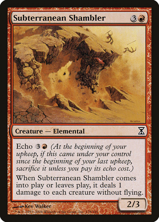 Subterranean Shambler [Time Spiral] | Game Haven TX