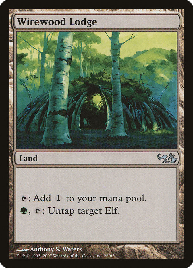Wirewood Lodge [Duel Decks: Elves vs. Goblins] | Game Haven TX