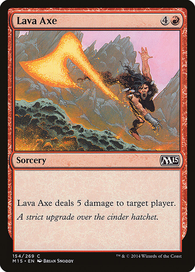 Lava Axe [Magic 2015] | Game Haven TX