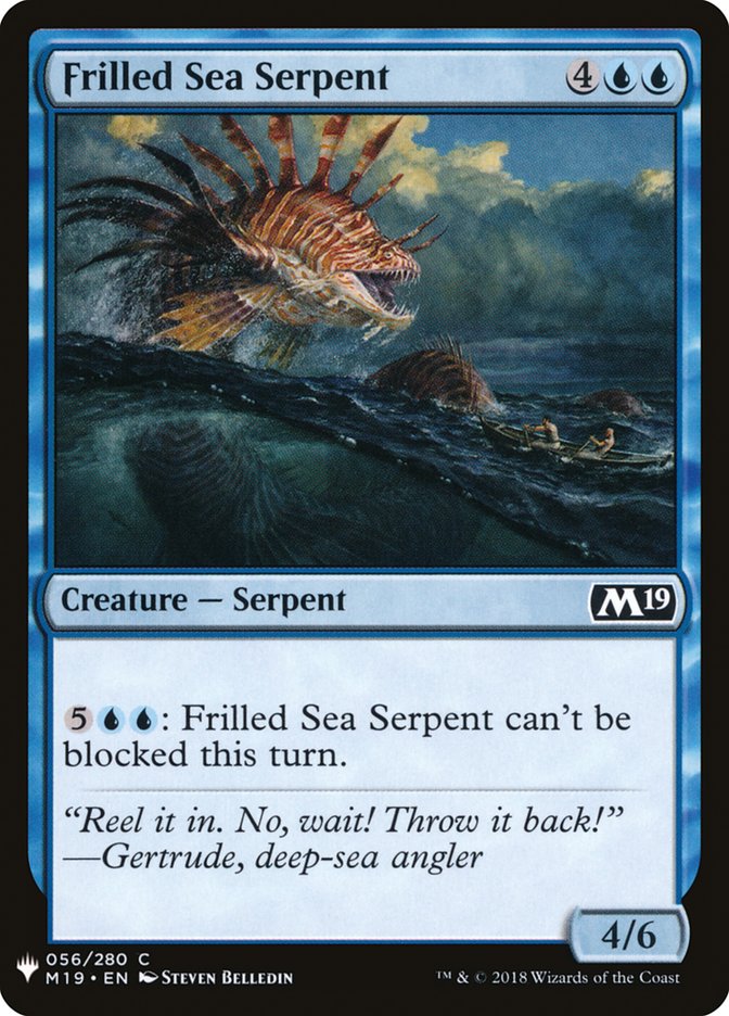 Frilled Sea Serpent [Mystery Booster] | Game Haven TX