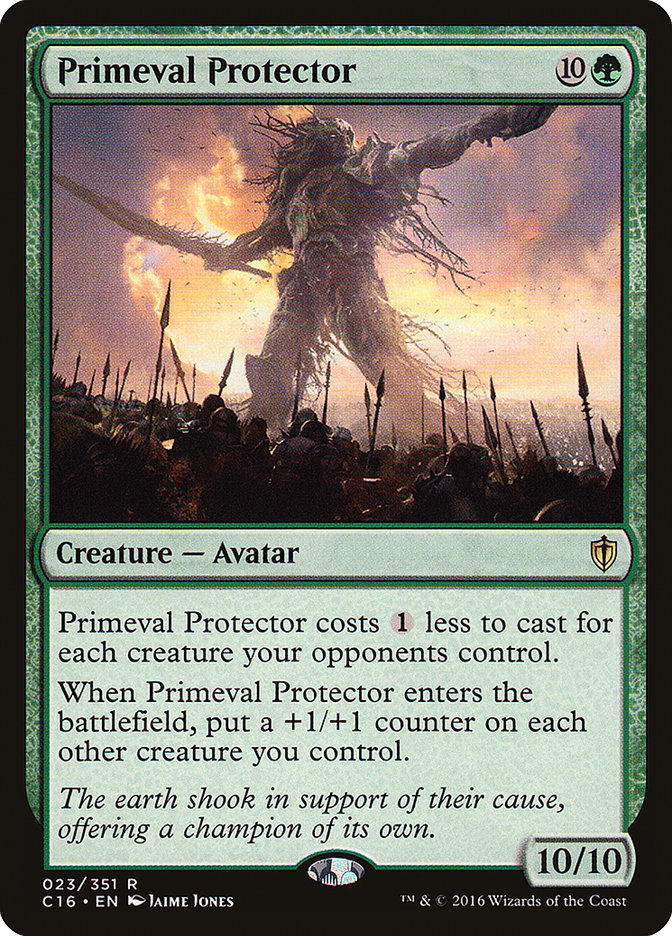 Primeval Protector [Commander 2016] | Game Haven TX