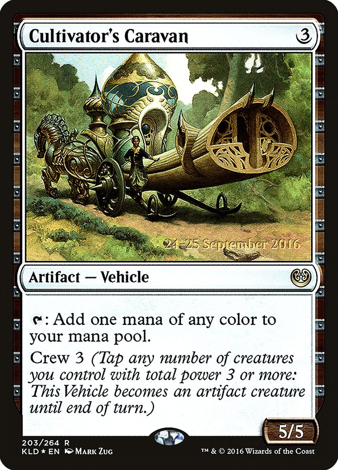 Cultivator's Caravan [Kaladesh Promos] | Game Haven TX
