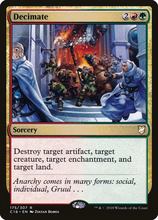 Decimate [Commander 2018] | Game Haven TX