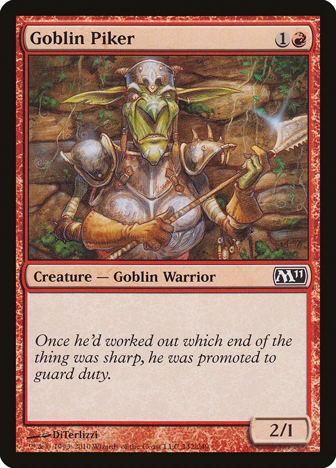 Goblin Piker [Magic 2011] | Game Haven TX