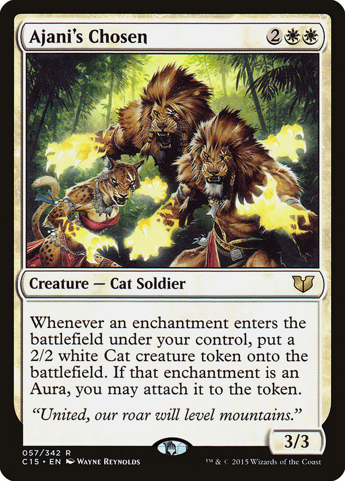 Ajani's Chosen [Commander 2015] | Game Haven TX