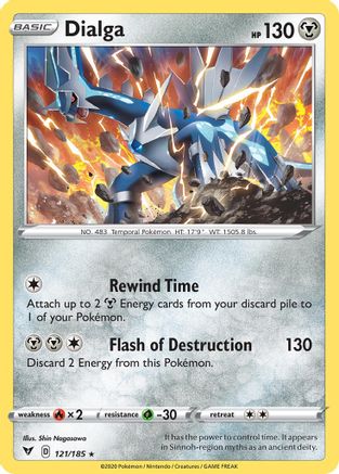 Dialga (121/185) (Theme Deck Exclusive) [Sword & Shield: Vivid Voltage] | Game Haven TX