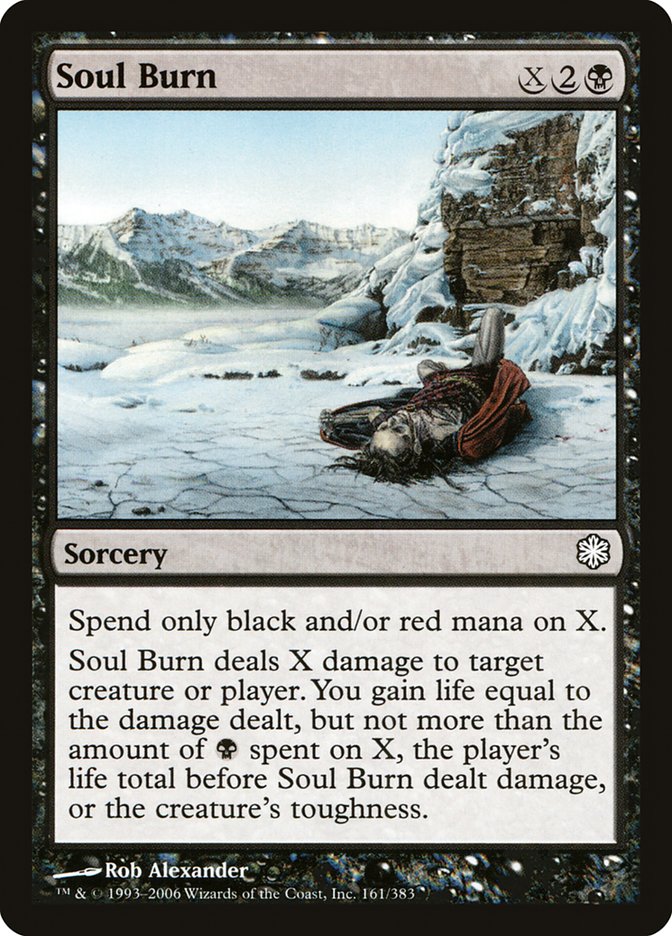 Soul Burn [Coldsnap Theme Decks] | Game Haven TX