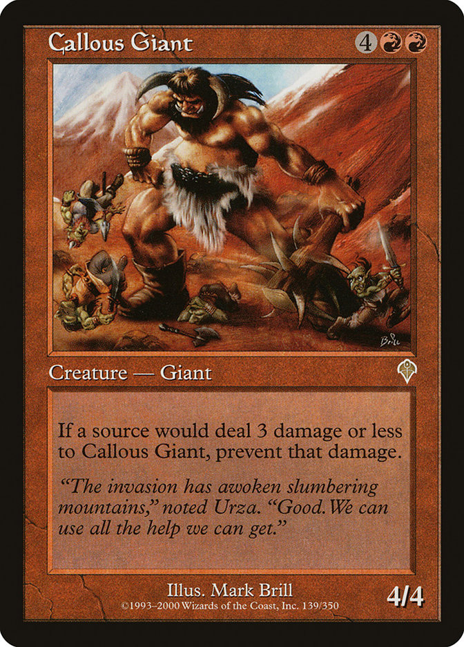 Callous Giant [Invasion] | Game Haven TX