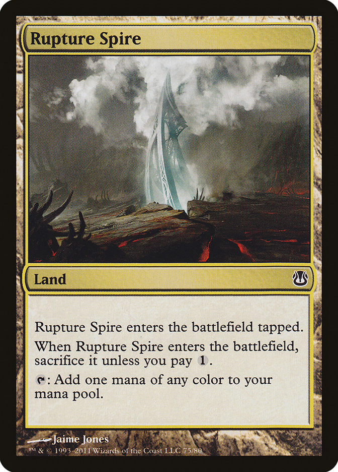 Rupture Spire [Duel Decks: Ajani vs. Nicol Bolas] | Game Haven TX