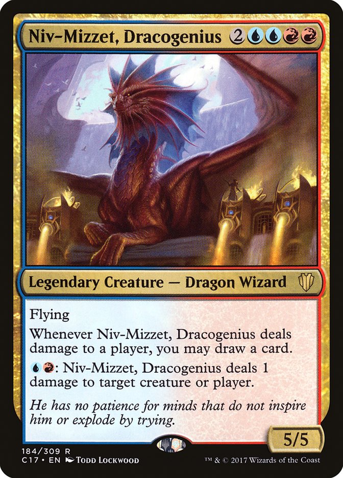Niv-Mizzet, Dracogenius [Commander 2017] | Game Haven TX