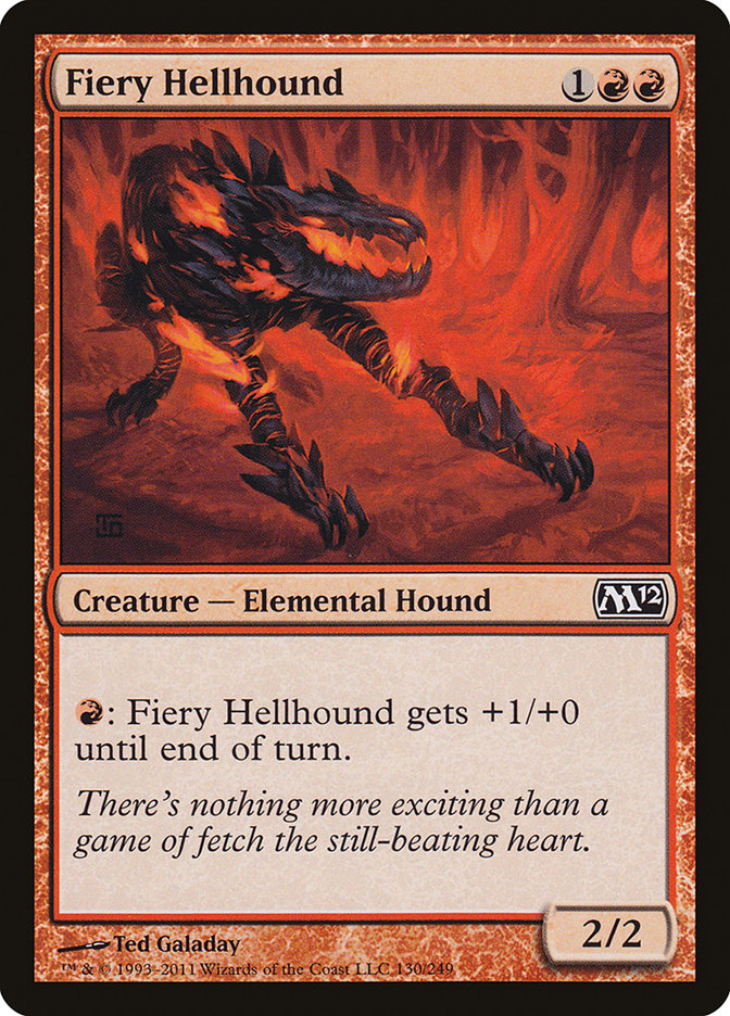Fiery Hellhound [Magic 2012] | Game Haven TX